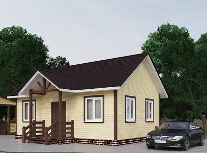 Купить дом 8 на 8 в Пыть-яхе цена от 846450 руб