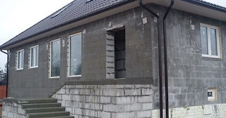 Фасад из газобетона для дома в Пыть-яхе - Строй-Пть, качественная отделка от 2090 руб.