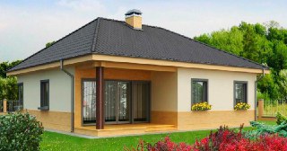 Строительство одноэтажных домов Пыть-Ях цена от 24035 руб. м2
