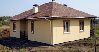 Одноэтажный дом из панелей под ключ в Пыть-яхе - Строй-Пть от 135850 рублей