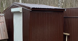Сарай из металлопрофиля в Пыть-яхе для дачи от Строй-Пть от 41800 рублей